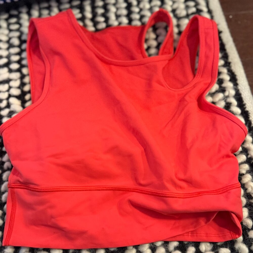Lululemon Mastered Motion Cropped Tank